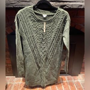 NEW Green Knit Dress